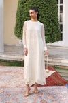 2 Pc Embroidered Chiffon Suit