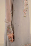 2 Pc Embroidered Chiffon Suit
