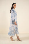Embroidered Raw Silk Shirt