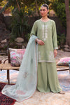 2 Pc Embroidered Georgette Suit