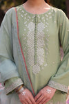 2 Pc Embroidered Georgette Suit