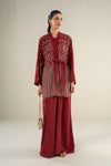 2 Pc Embellished Grainy Georgette Suit