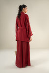 2 Pc Embellished Grainy Georgette Suit