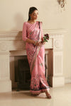 Printed Charmeuse Silk Saree