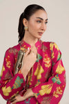 2 Pc Embellished Crepe Suit
