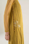 2 Pc Embroidered Net Suit