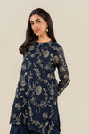 2 Pc Embroidered Cotton Net Suit