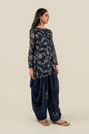 2 Pc Embroidered Cotton Net Suit