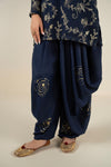 2 Pc Embroidered Cotton Net Suit