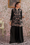 3 Pc Embroidered Georgette Chiffon Suit