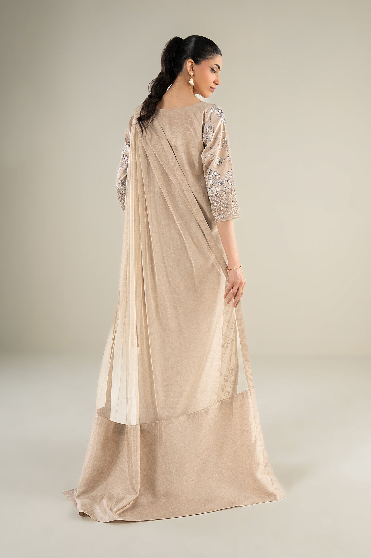Dyed Net Dupatta