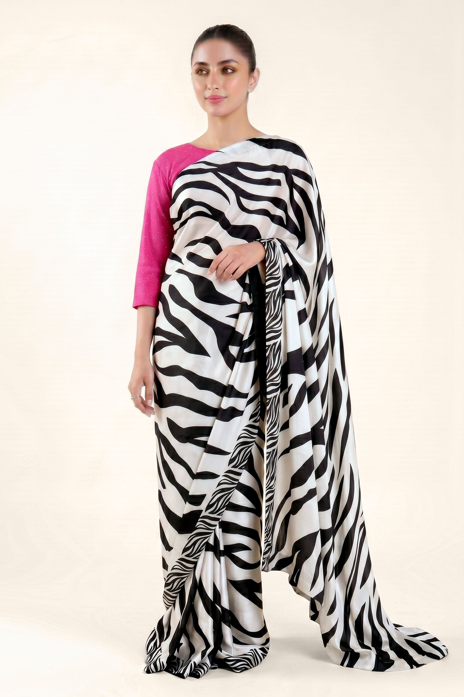 Embellished Silk Saree