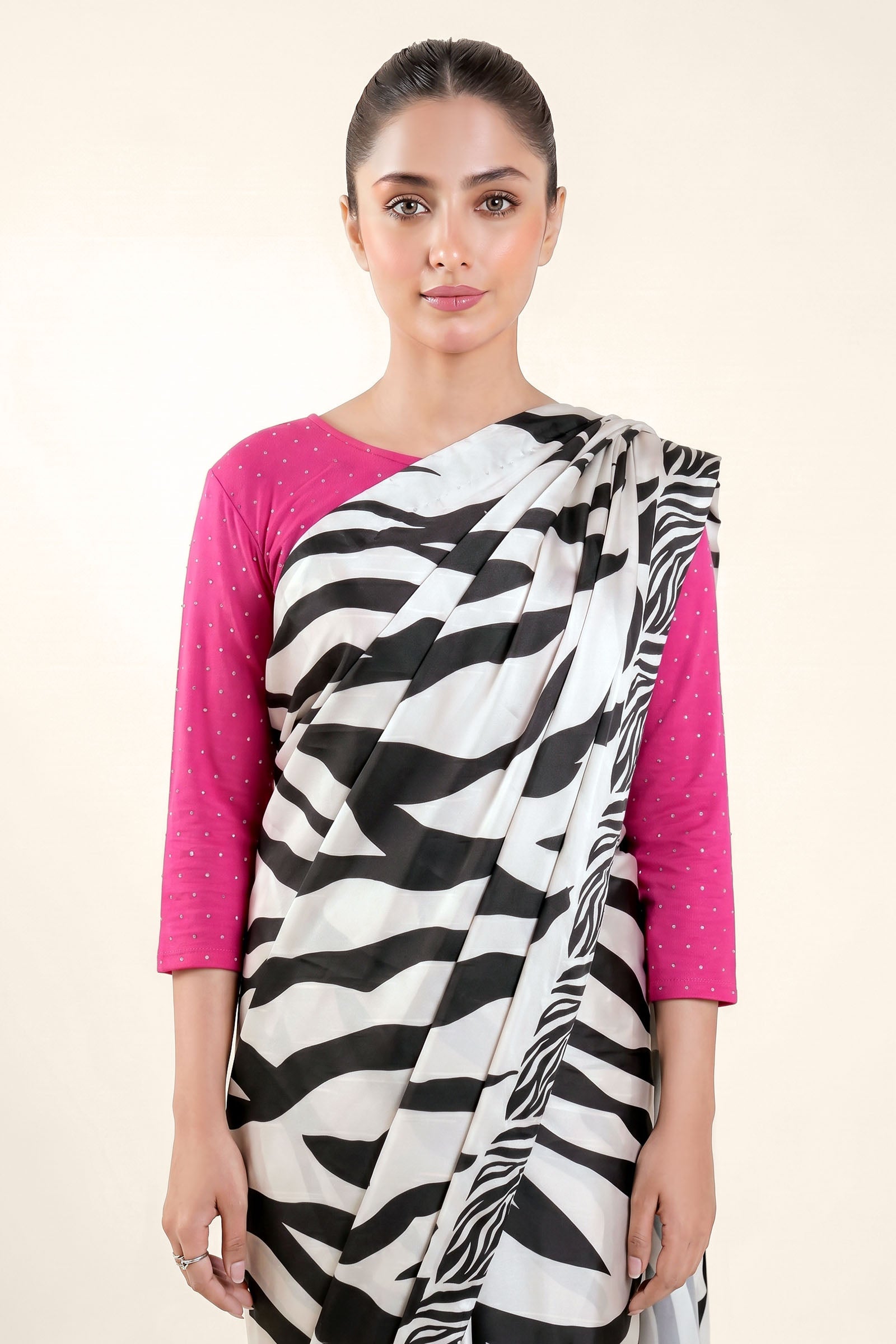 Embellished Silk Saree