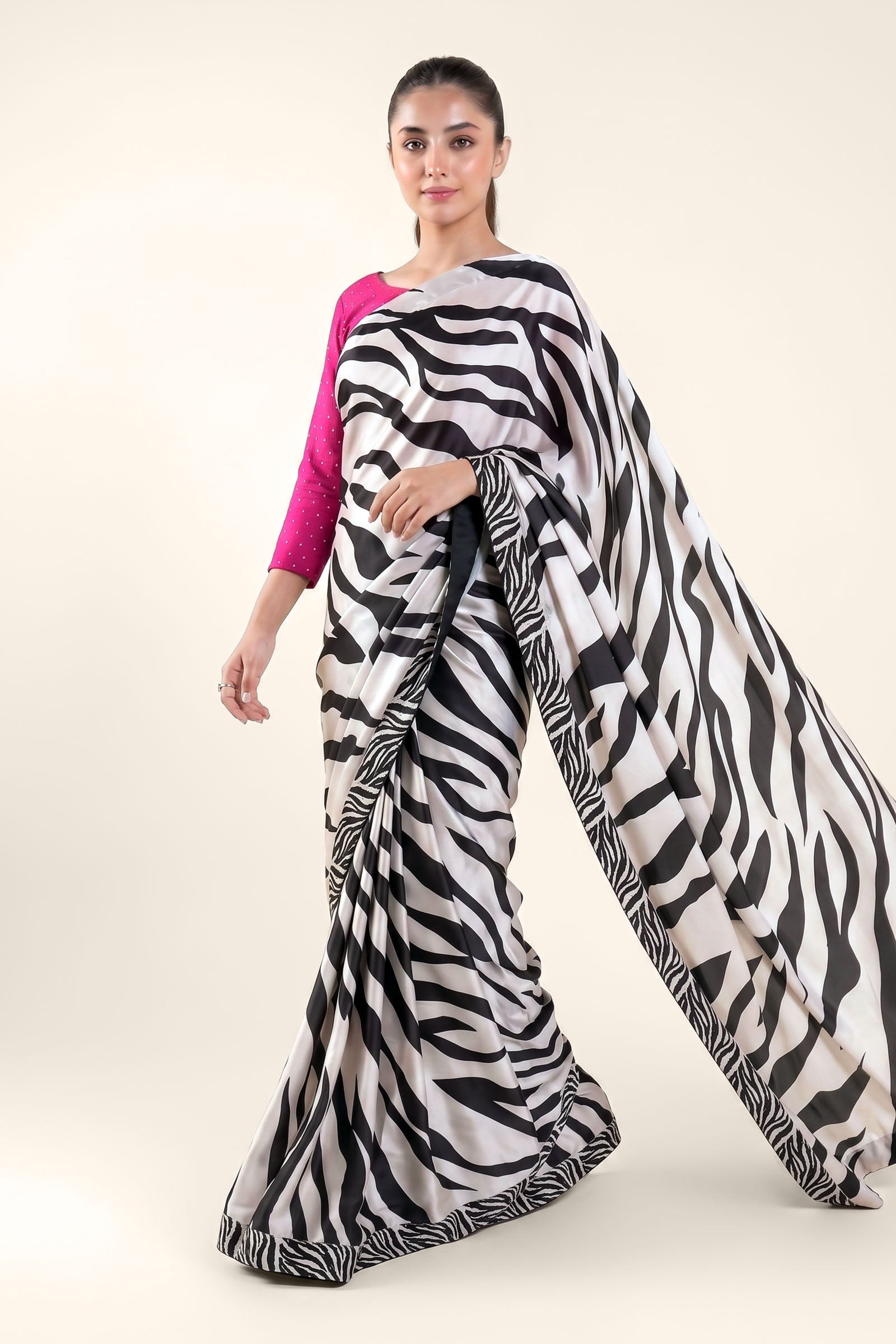 Embellished Silk Saree