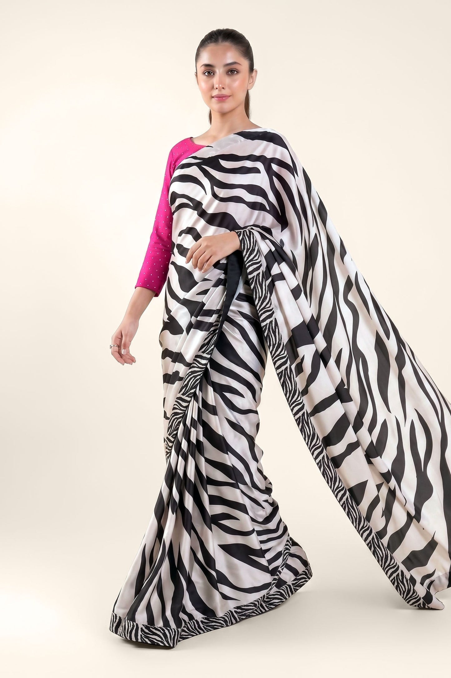 Embellished Silk Saree