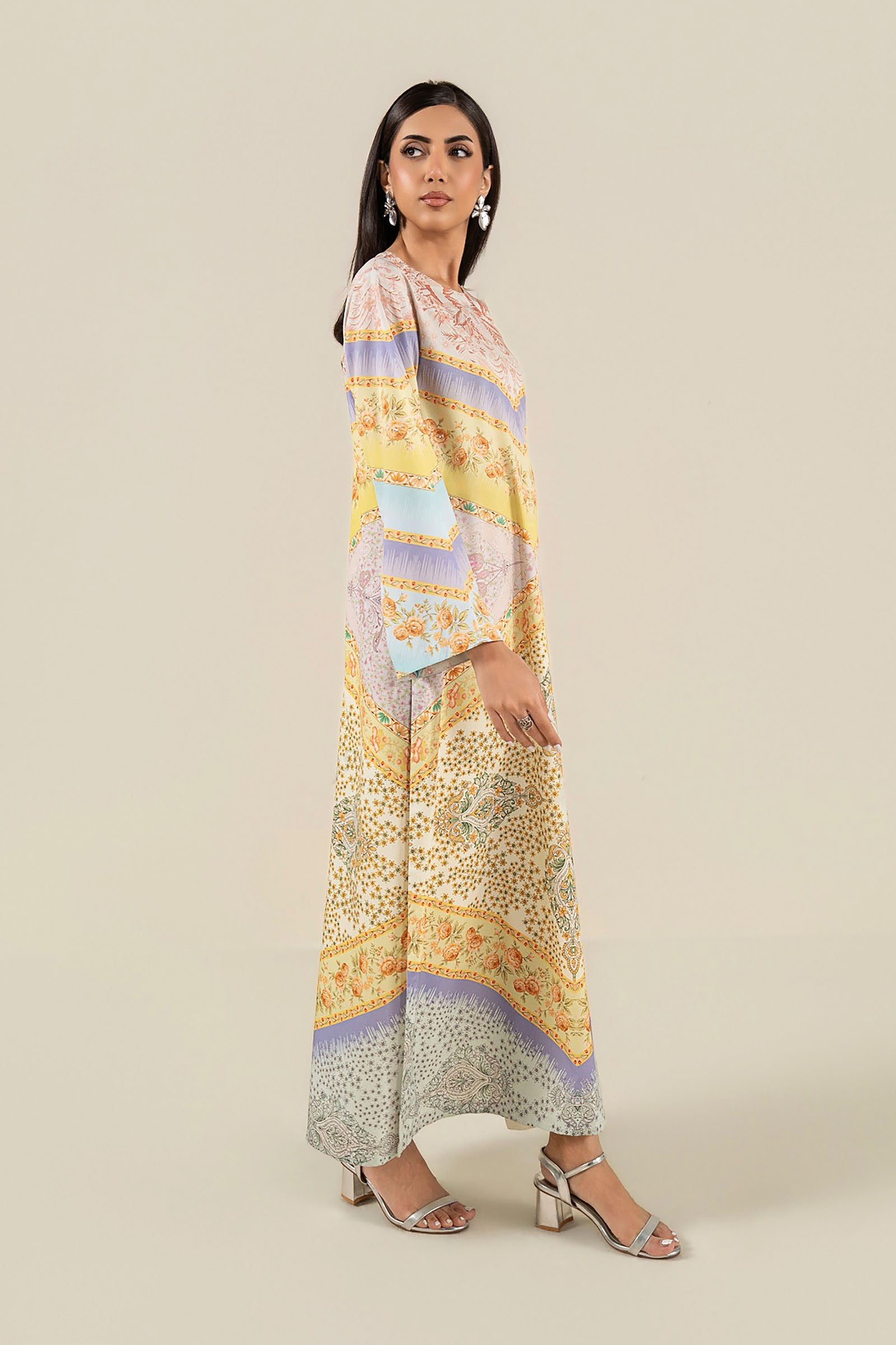 Embroidered Raw Silk Shirt