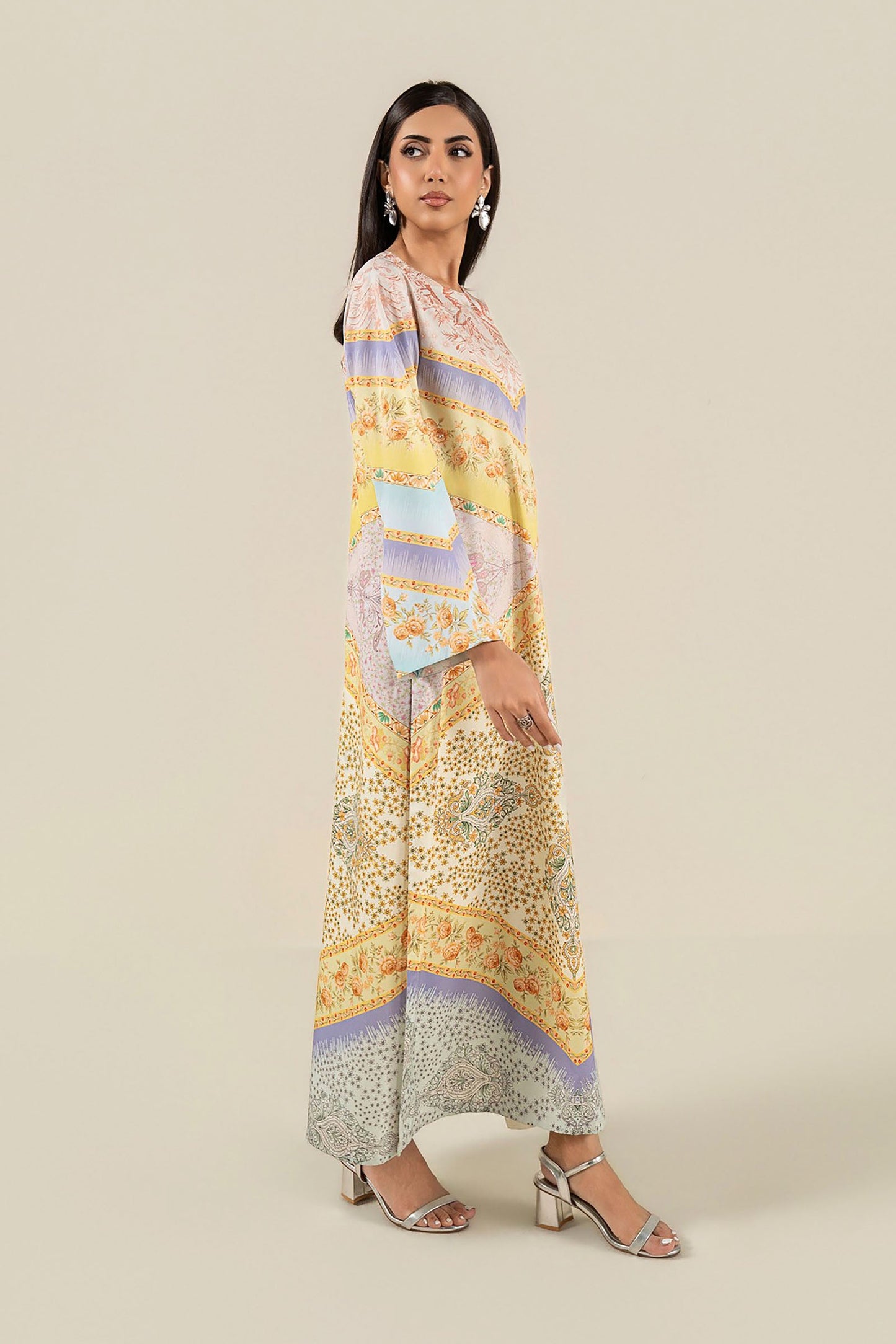 Embroidered Raw Silk Shirt