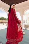 3 Pc Unstitched Embroidered Chiffon Suit