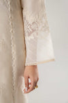 2 Pc Embroidered Khadi Silk Suit