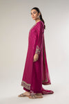 2 Pc Embroidered Khaddi Silk Suit