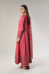 2 Pc Embroidered Raw Silk Suit