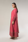 2 Pc Embroidered Raw Silk Suit