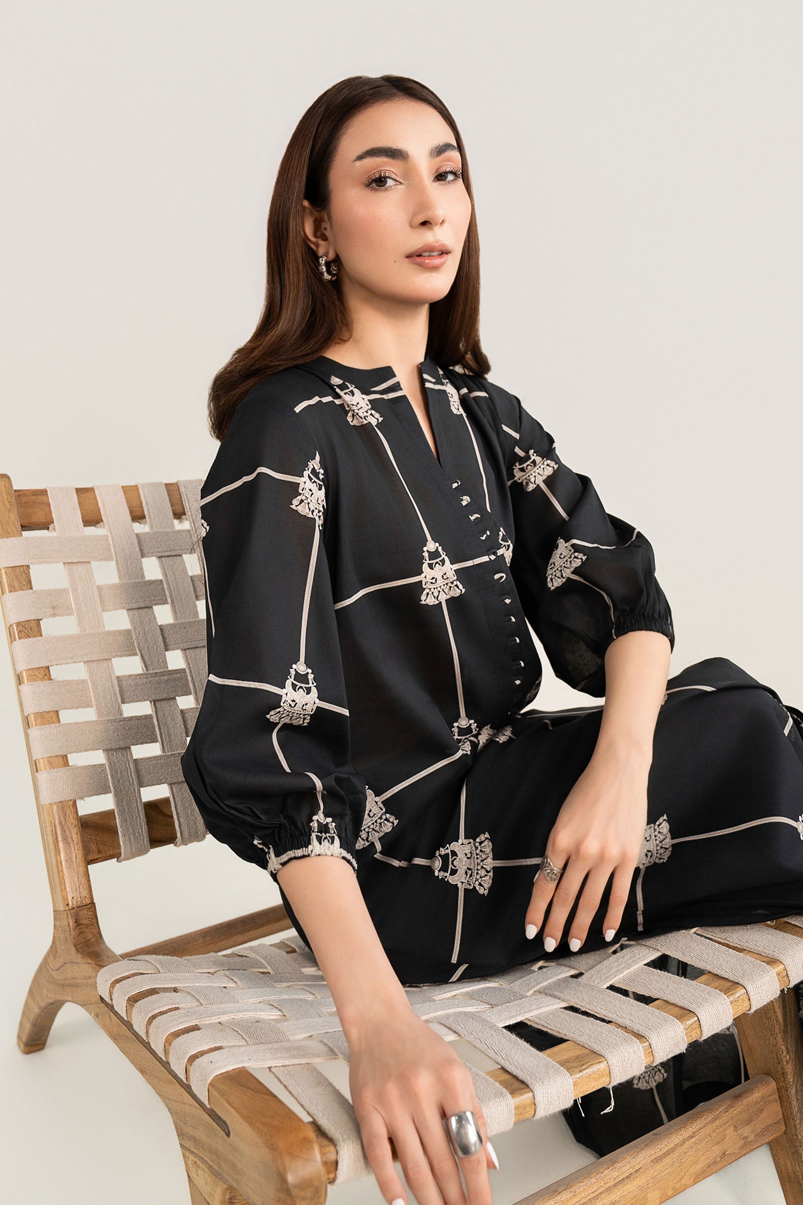 Printed Lawn Shirt