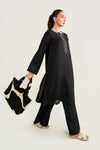 Embroidered Arabic Lawn Shirt