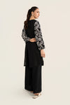 Embroidered Crosshatch Lawn Shirt