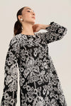 Embroidered Crosshatch Lawn Shirt