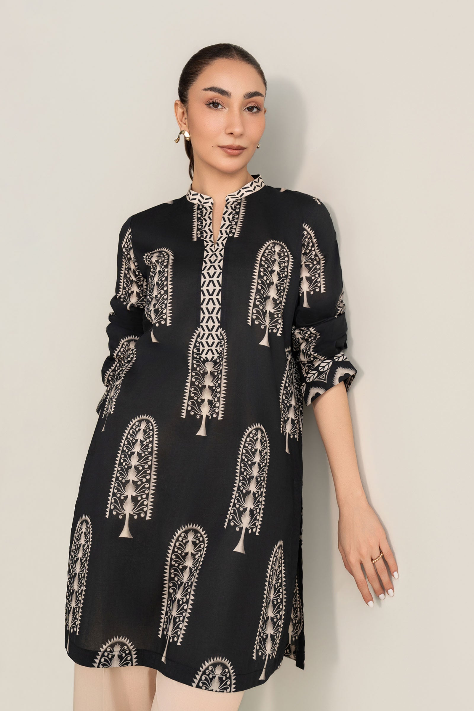 2 Pc Printed Lawn Suit