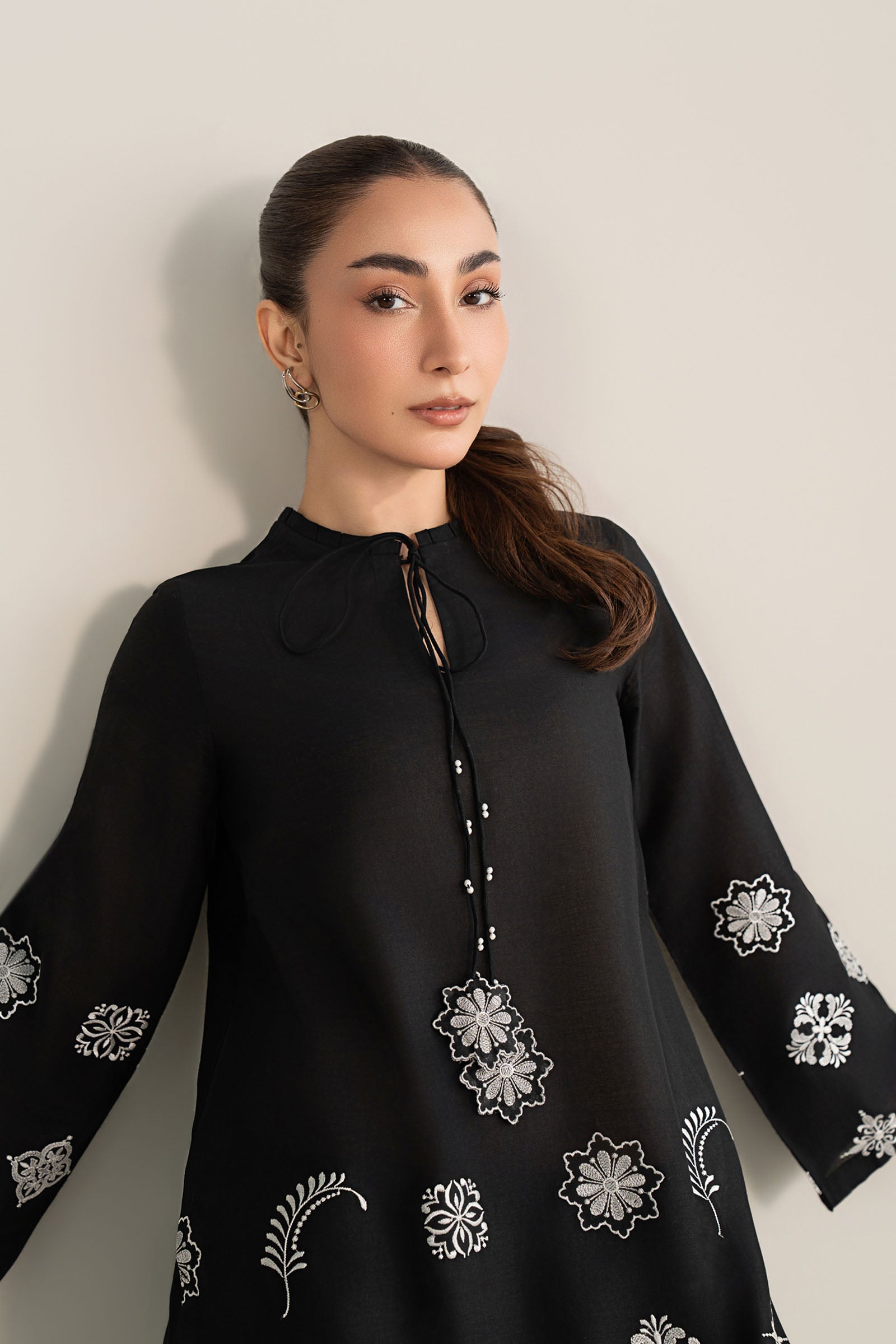2 Pc Embroidered Lawn Suit