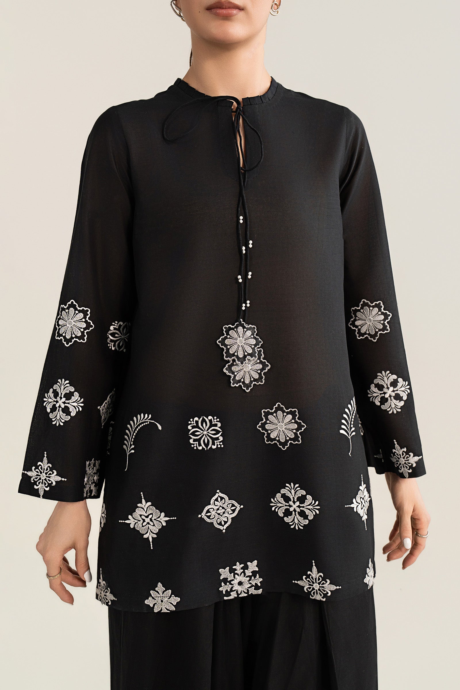 2 Pc Embroidered Lawn Suit