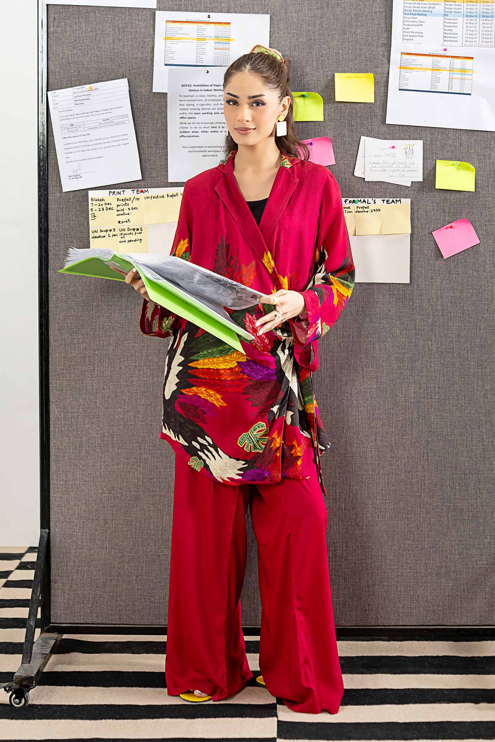 2 Pc Printed Arabic Lawn Suit