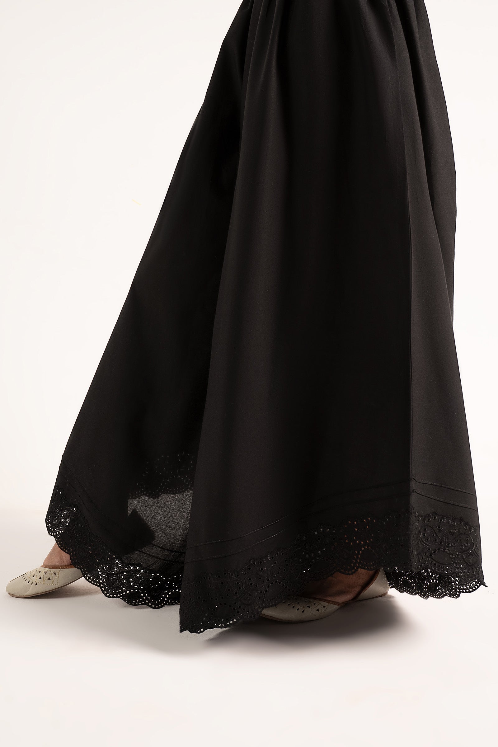 Embroidered Cambric Trouser