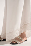 Embroidered Cambric Trouser