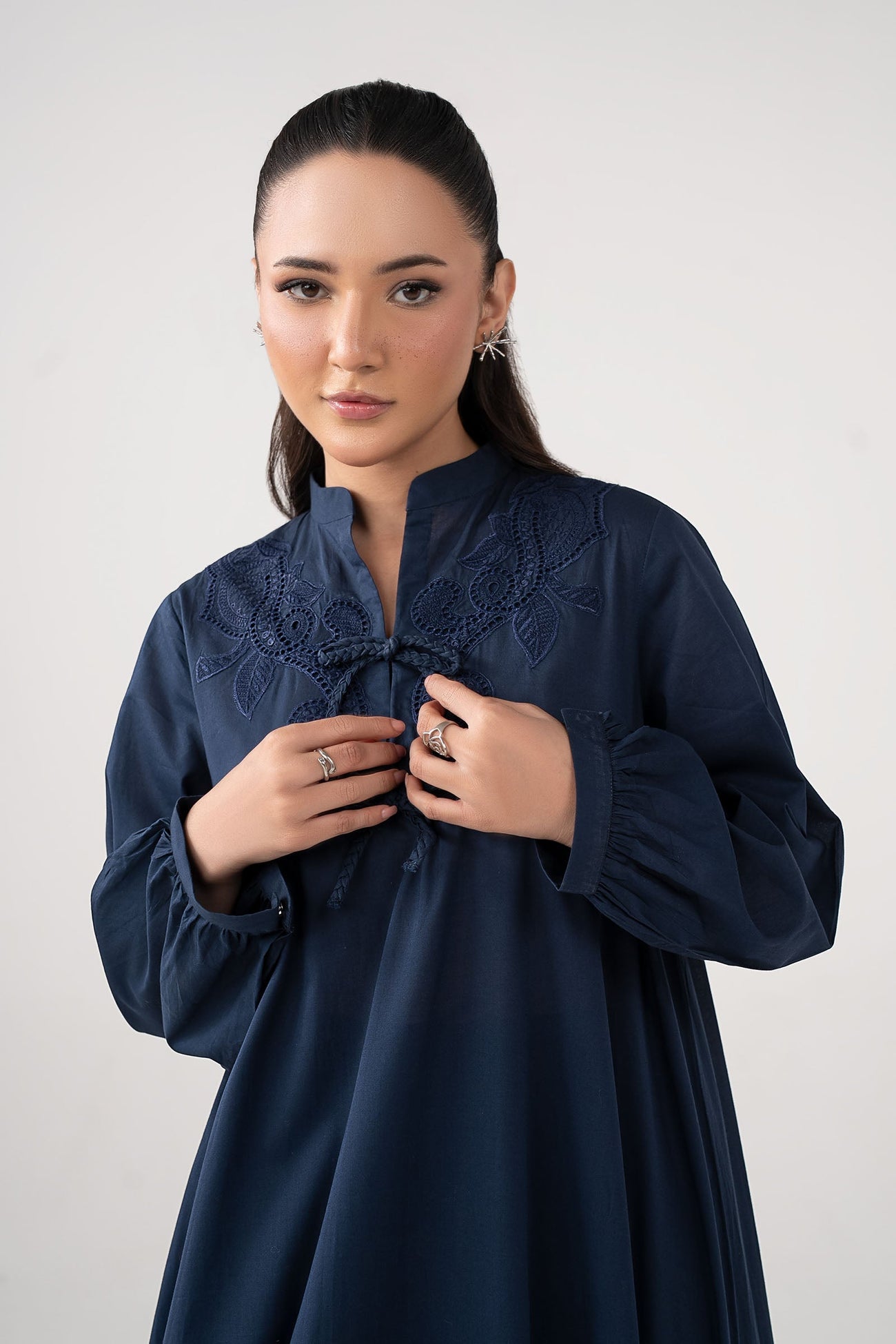 Embroidered Lawn Dress