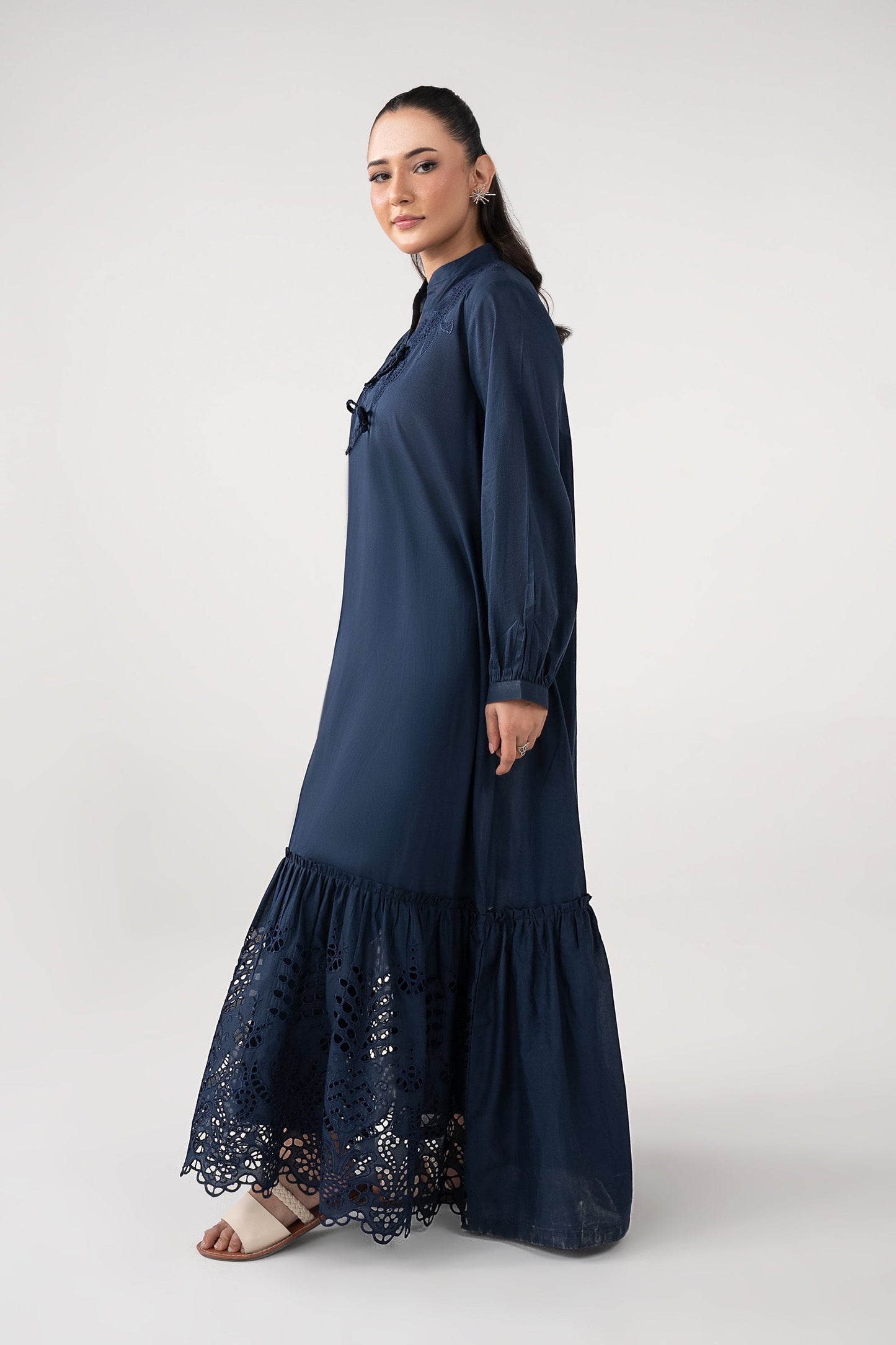 Embroidered Lawn Dress