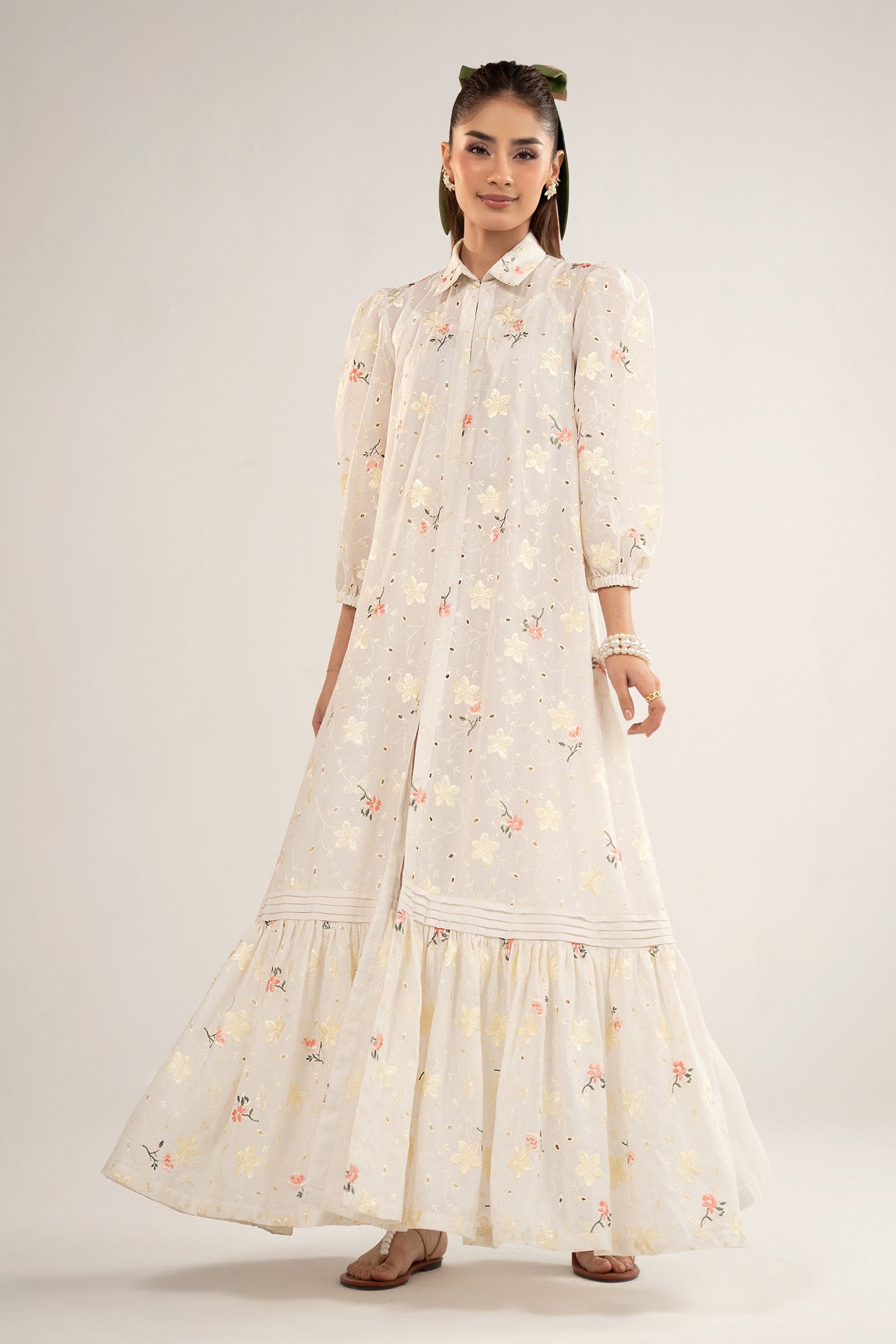 Embroidered Lawn Dress