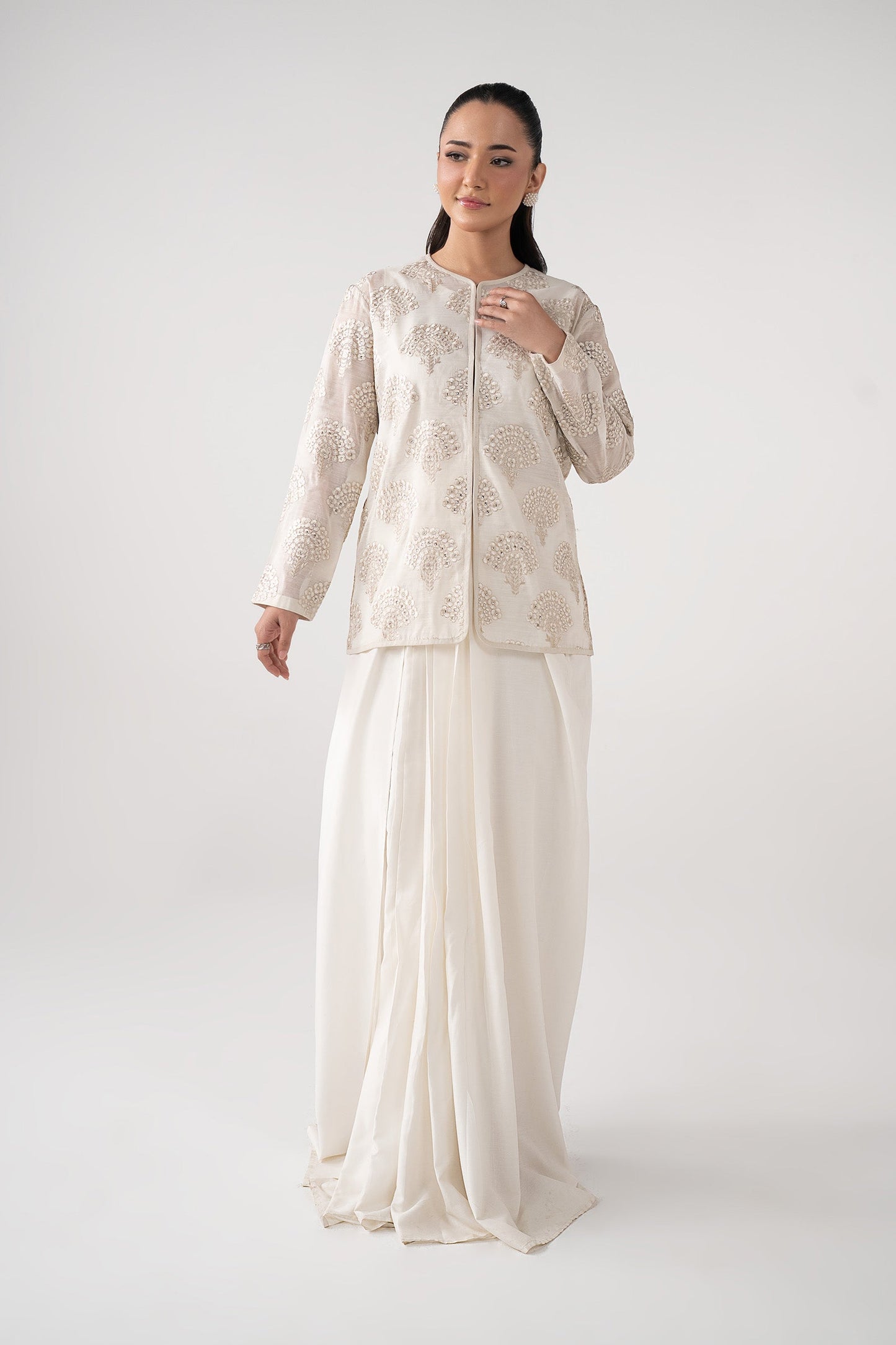 3 Piece Paper Lawn Suit