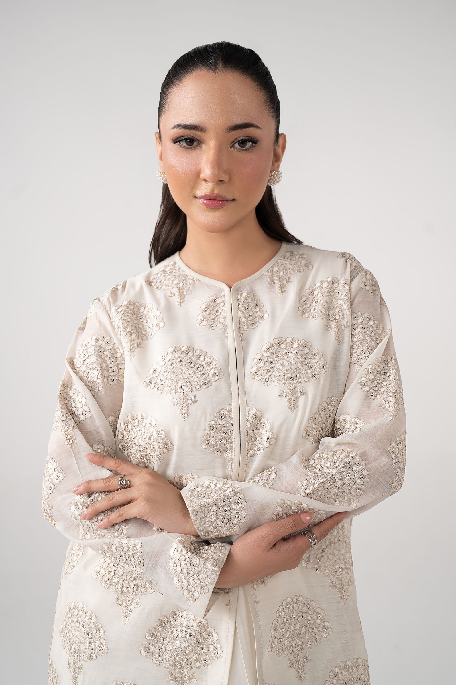 3 Piece Paper Lawn Suit