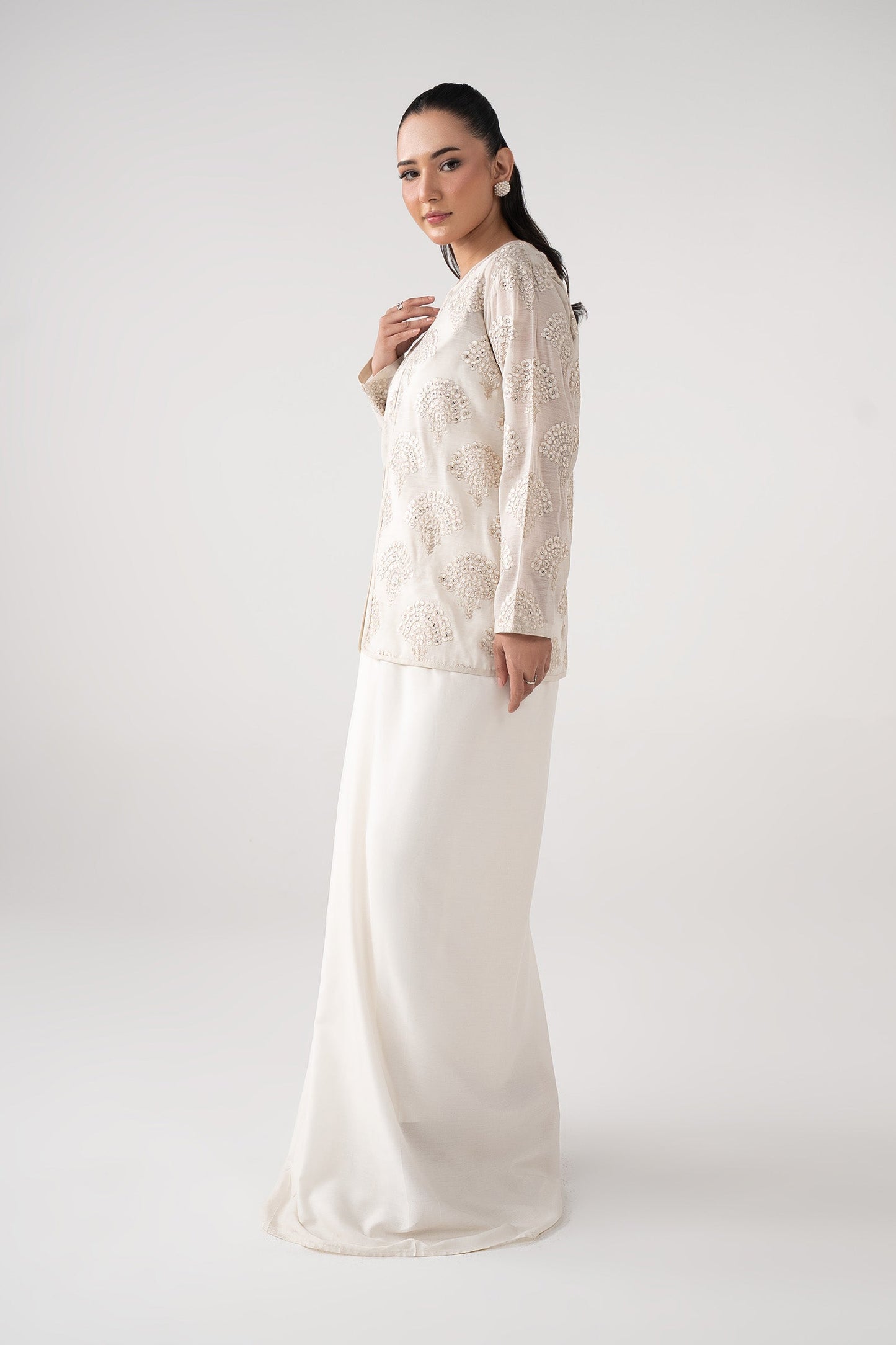 3 Piece Paper Lawn Suit