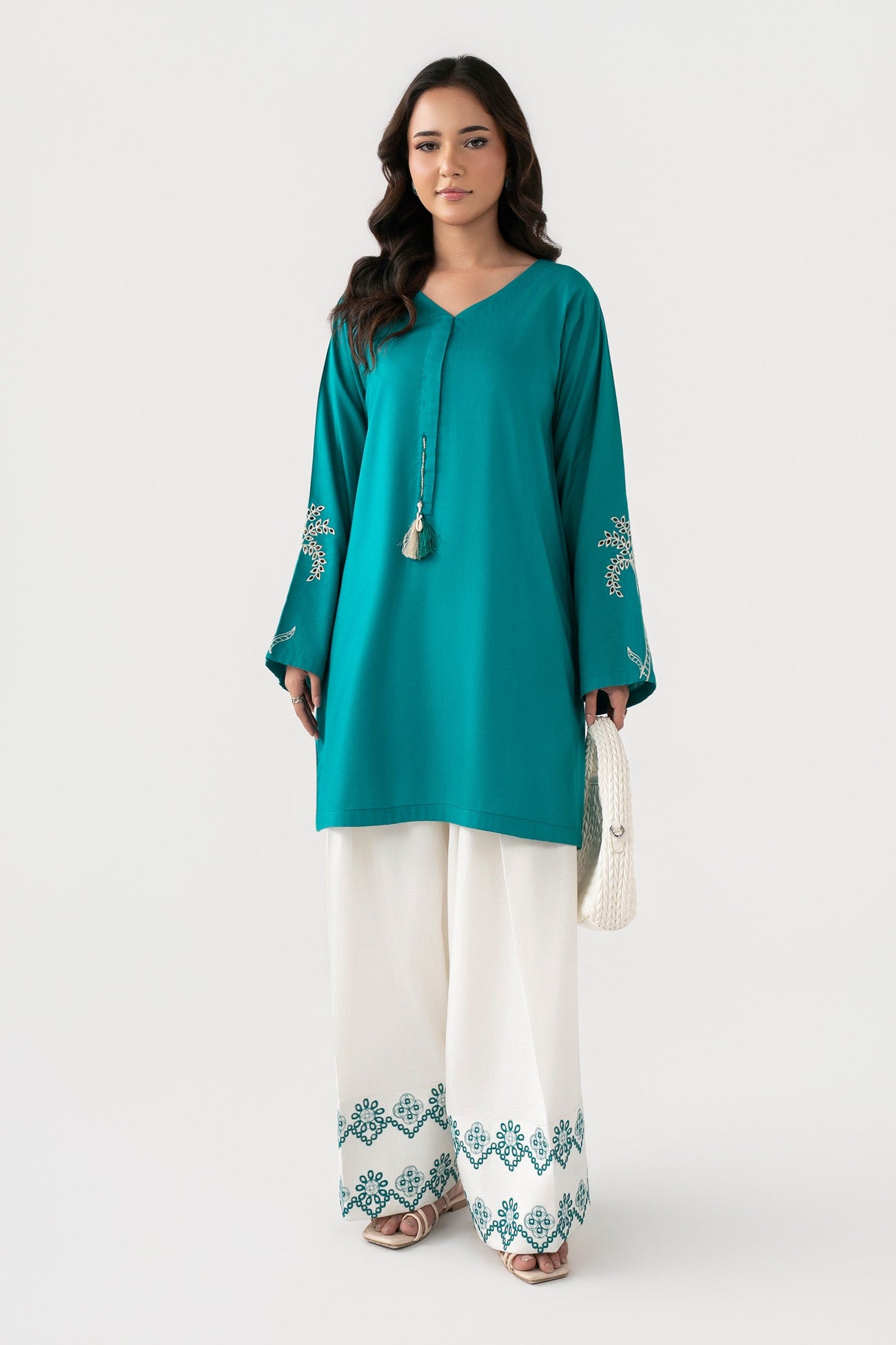 2 Pc Embroidered Ripstop Suit