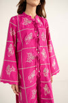 3 Pc Embroidered Karandi Suit