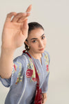 2 Pc Block Printed Paper Lawn Suit