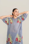 2 Pc Block Printed Paper Lawn Suit