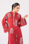 2 Pc Block Printed Paper Lawn Suit