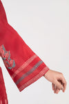 2 Pc Block Printed Paper Lawn Suit