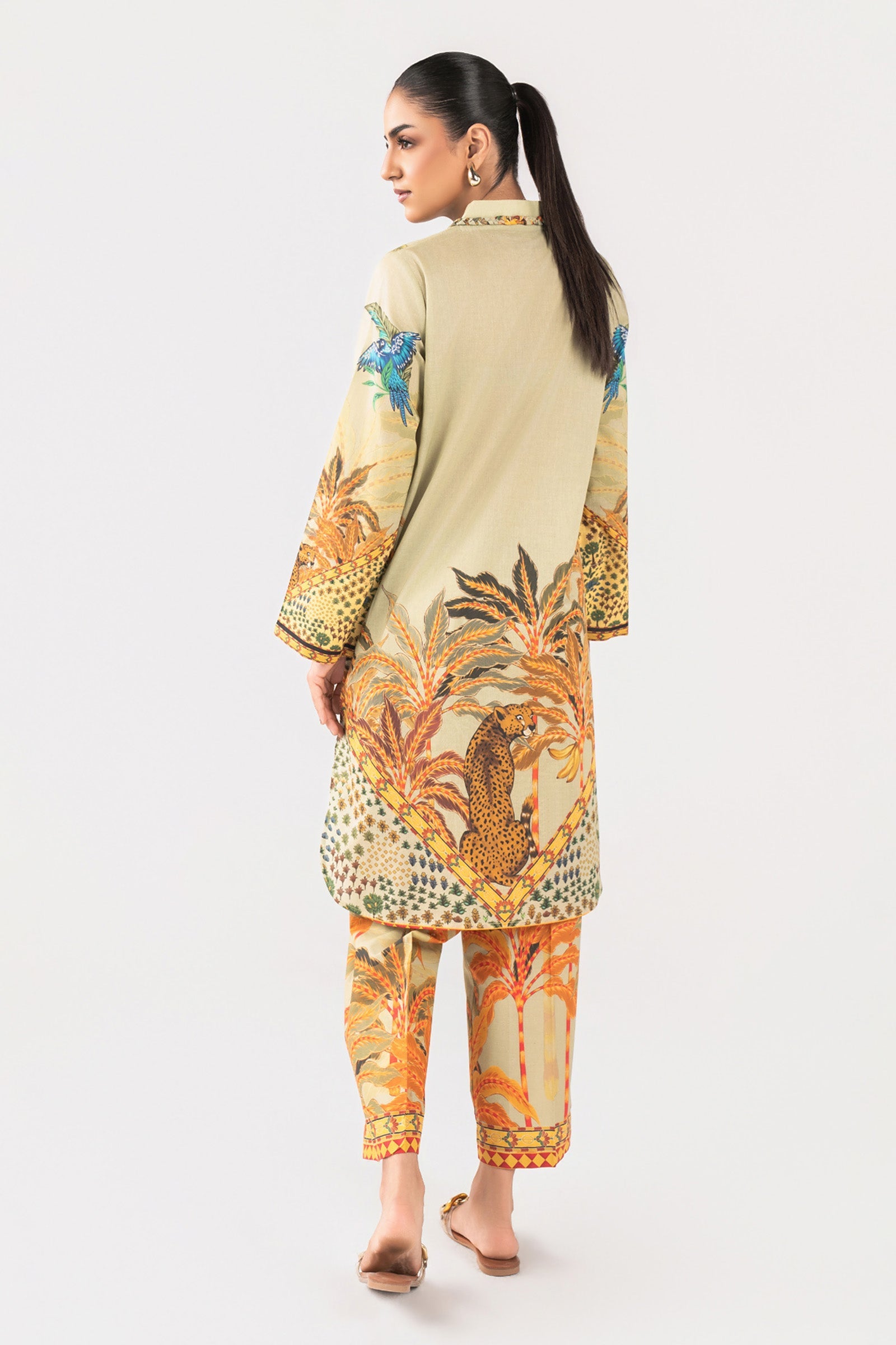 2 Pc Printed Lawn Suit