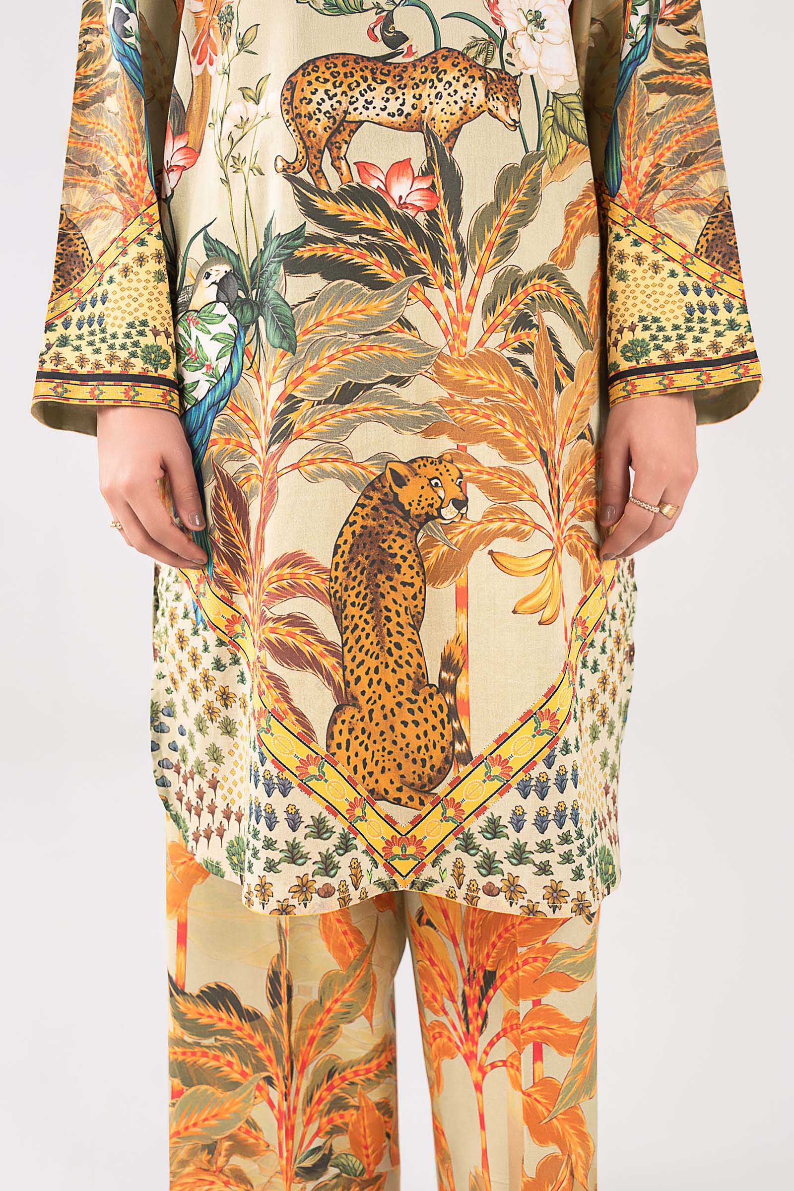 2 Pc Printed Lawn Suit